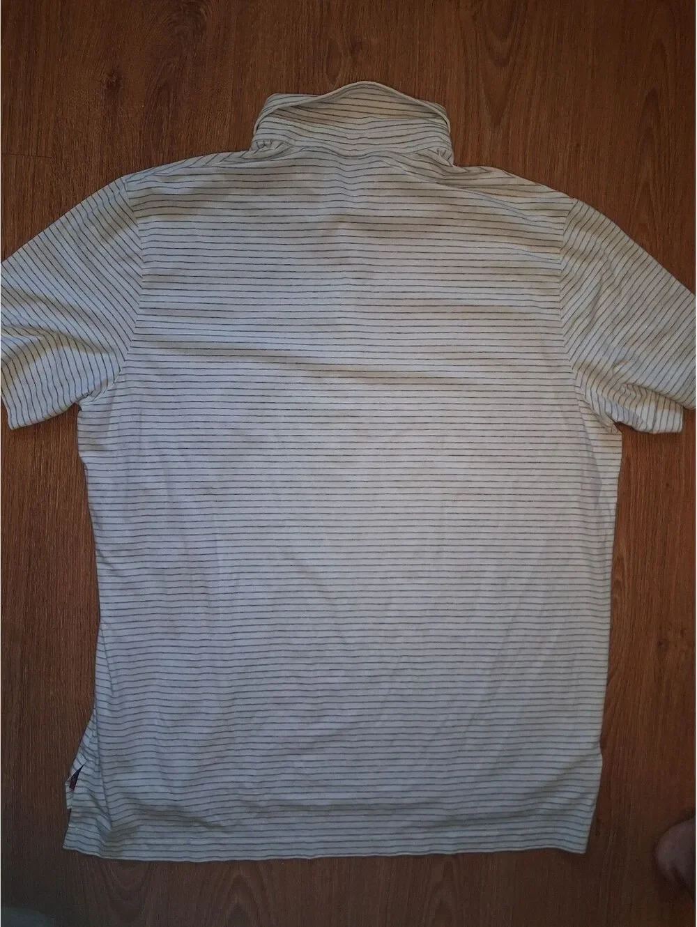 Polo Golf Ralph Lauren Shirt Mens XL White Striped Cotton